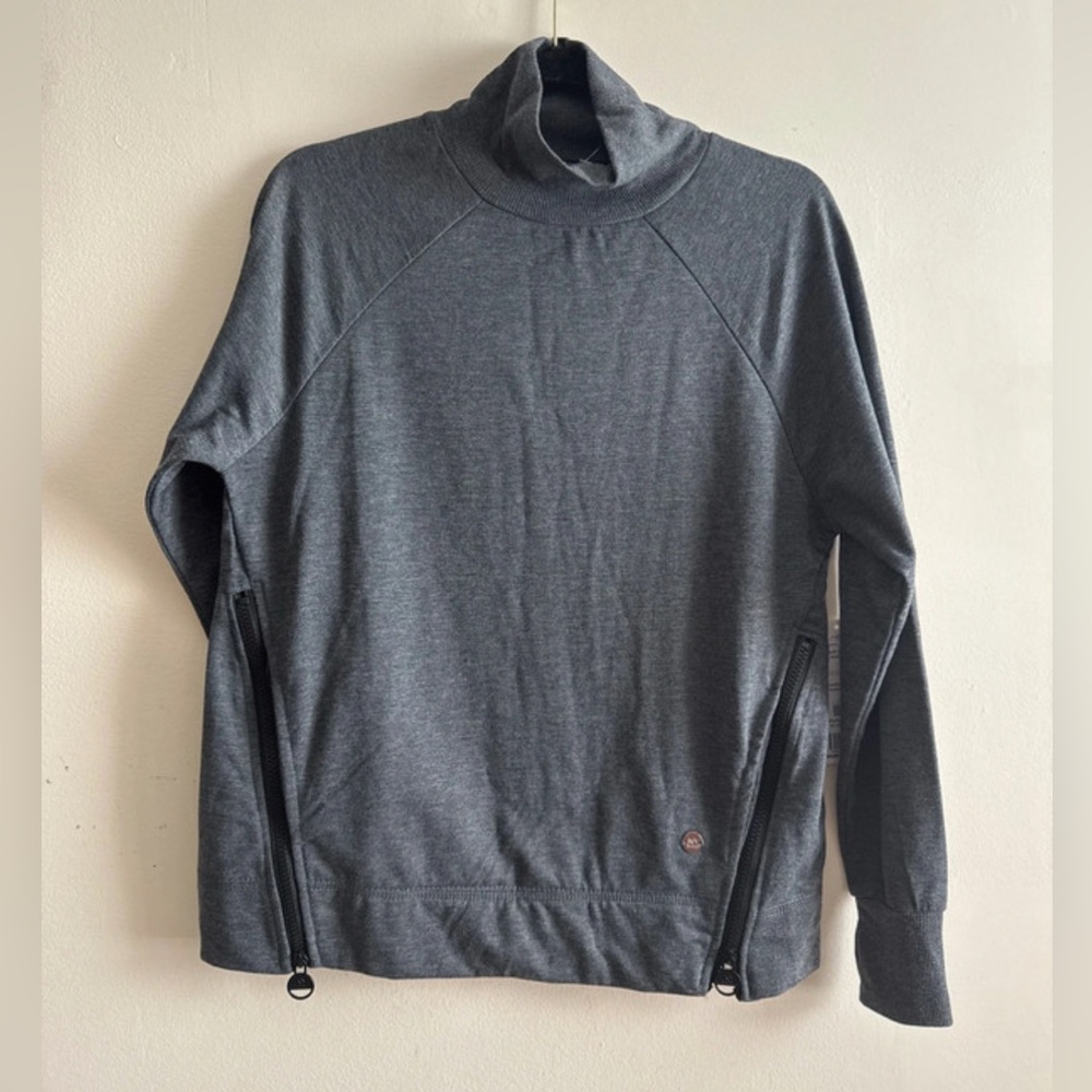 Jones New York Charcoal Turtleneck Sweater